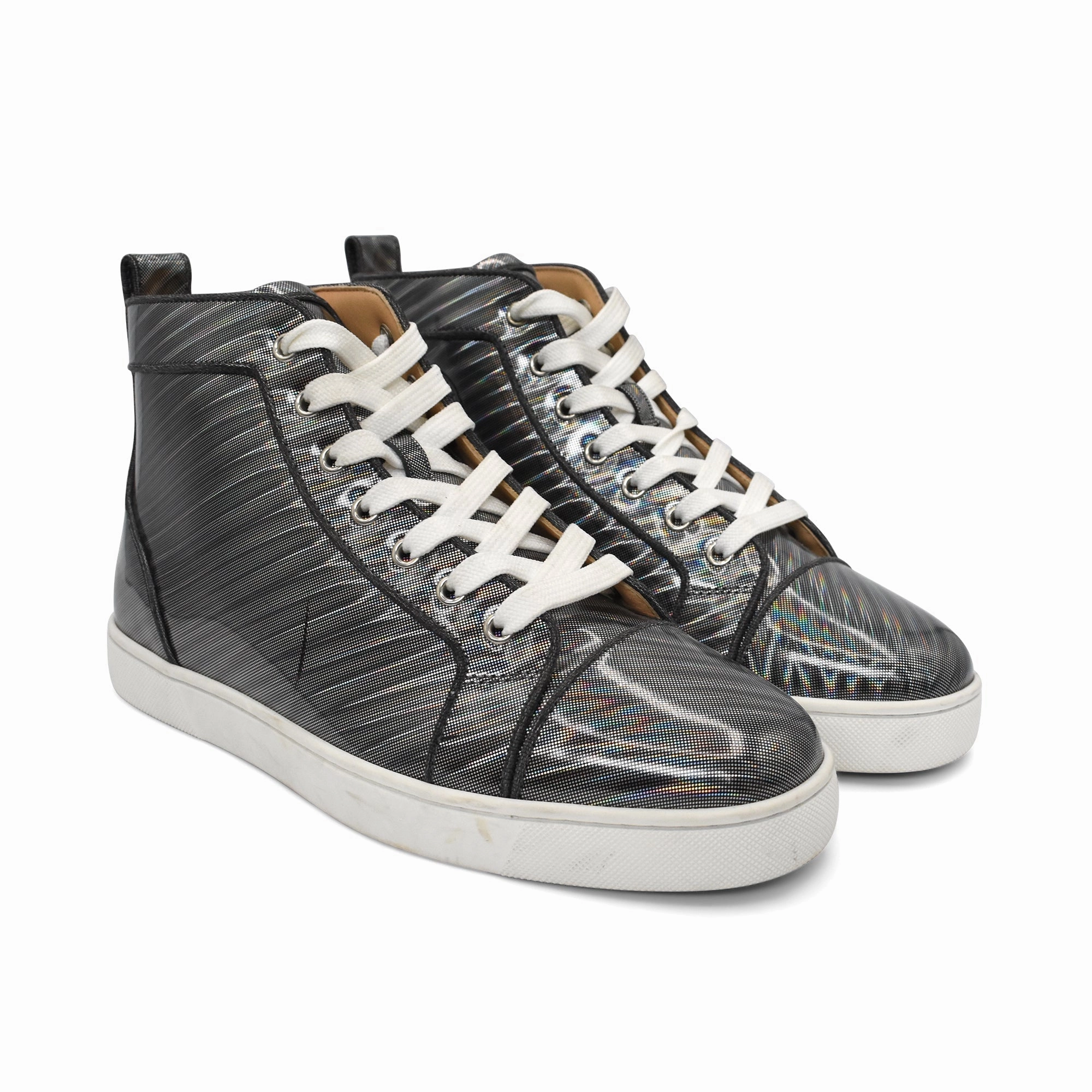 Christian Louboutin 'Orlando Electric Rain' Sneakers - Men's 40.5 Led High Heels