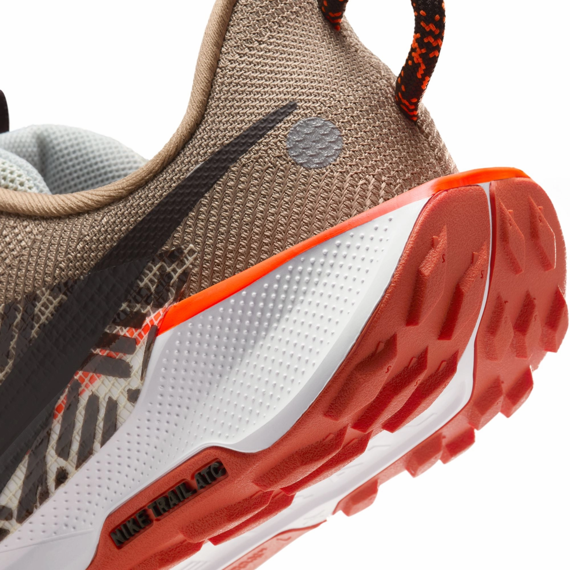 Nike Pegasus Trail 5 | Khaki / Velvet Brown / Hyper Crimson | Kids Trail Running Shoes Tarmac