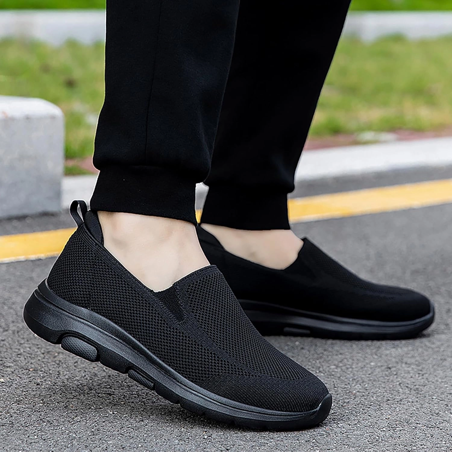 Men's Sneakers Men's Fashion Sneakers Shoe for Men Slip on Shoe for Men Sport Running Trail Sneaker Ball Sneakers
