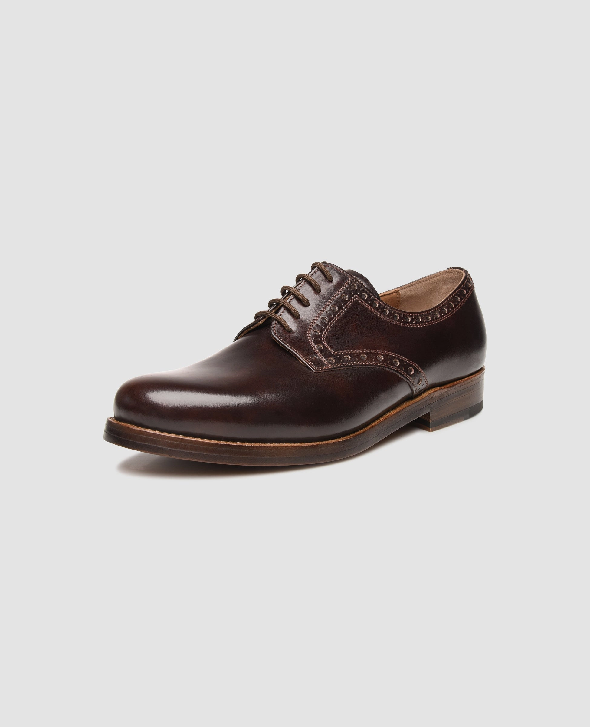 Soft Leather Shoes Janosh K Plain TC - Dark Brown