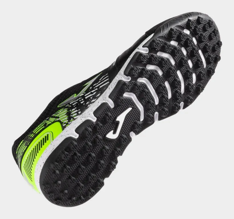 Joma Mundial 2501 Turf Soccer Shoes - Black-Green Dicks Soccer Cleats