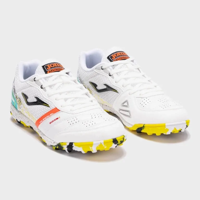 Joma Mundial 2502 Turf Soccer Shoes - White Phantom Gt2 Academy Dynamic Fit Fg Soccer Cleats