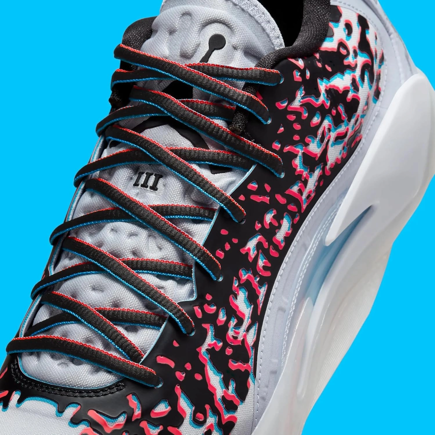 Jordan Zion 3 Men's Shoes (DR0675-106, White/University RED/Cement Grey) Sneaker Nike Shoes