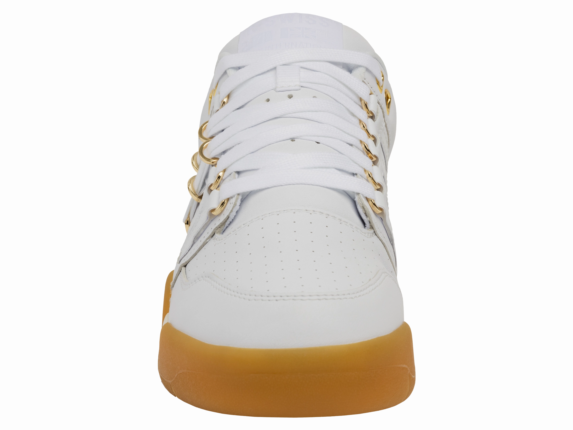 K-Swiss "KSRC SI-18 International C" M - White / Gum / Gold Red Wing Boots