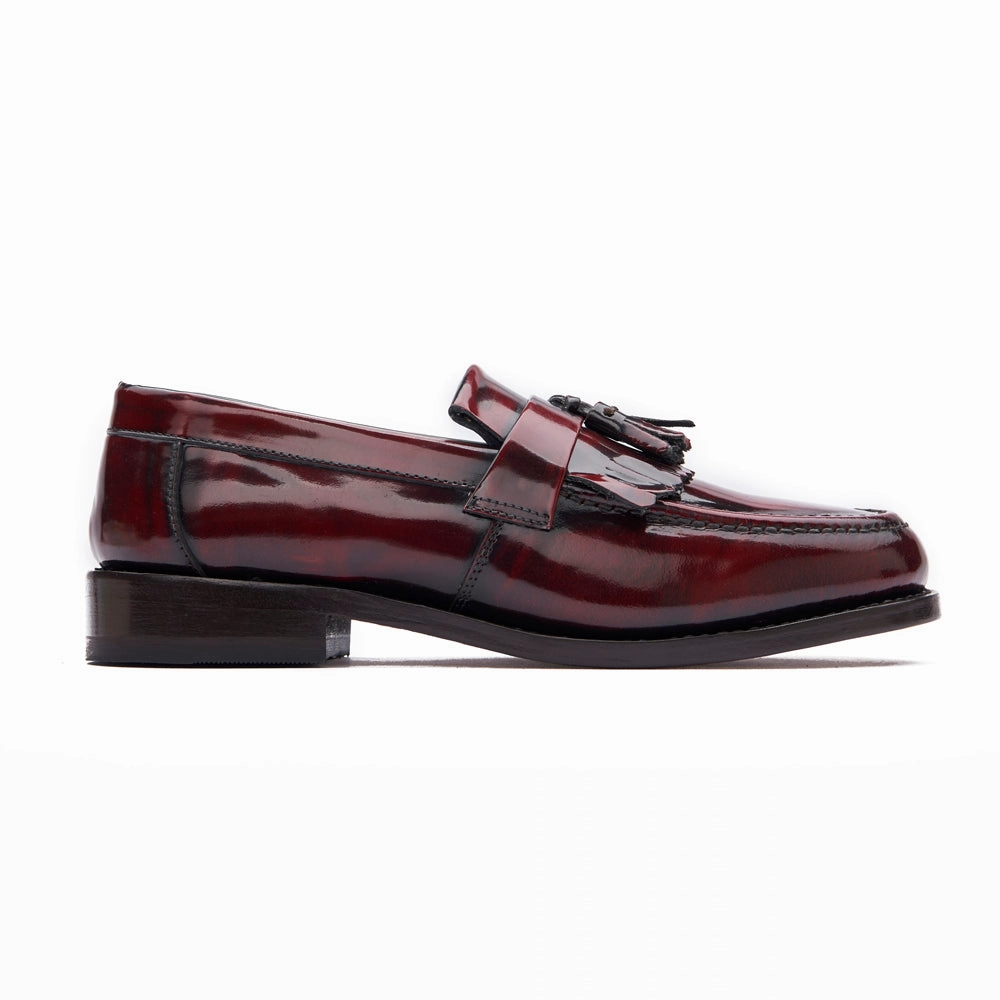 Derby Low Height Casual Oxfords Kempton Shoe - Oxblood
