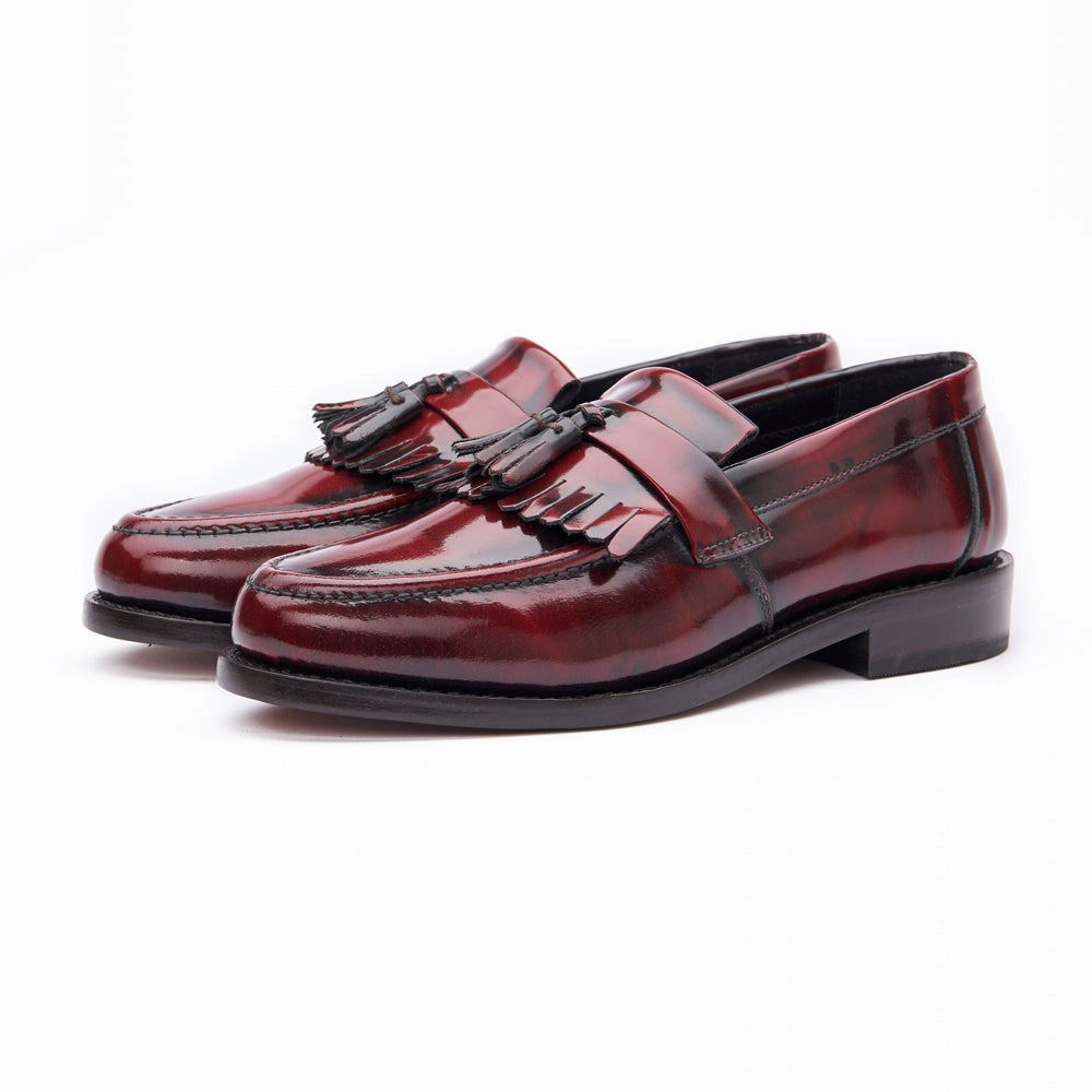 Clark Oxfords Kempton Shoe - Oxblood