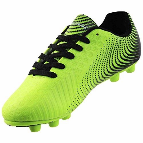 Kids Stealth Fg Size SoccerShoes Green/Black 10 Wide Us Little Kid Best Price Soccer Cleats