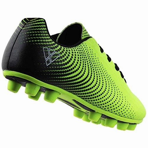 Different Soccer Cleat Types Kids Stealth Fg Size SoccerShoes Green/Black 10 Wide Us Little Kid