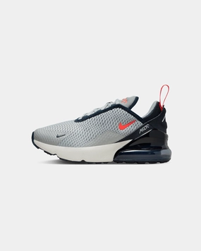Selling Nikes Nike Infants' Air Max 270 (TD) Light Smoke Grey/Dark Obsidian/Phantom/Bright Crimson