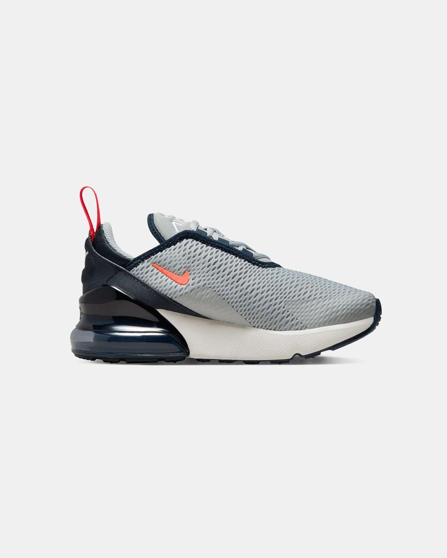 Nike Infants' Air Max 270 (TD) Light Smoke Grey/Dark Obsidian/Phantom/Bright Crimson Nike Wedge Gym Shoes