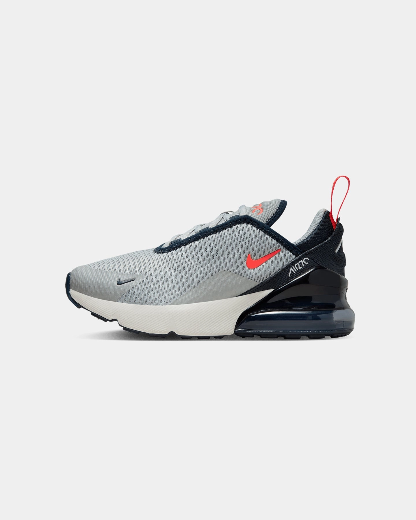 Nike Infants' Air Max 270 (TD) Light Smoke Grey/Dark Obsidian/Phantom/Bright Crimson Zoomx Nike Shoes