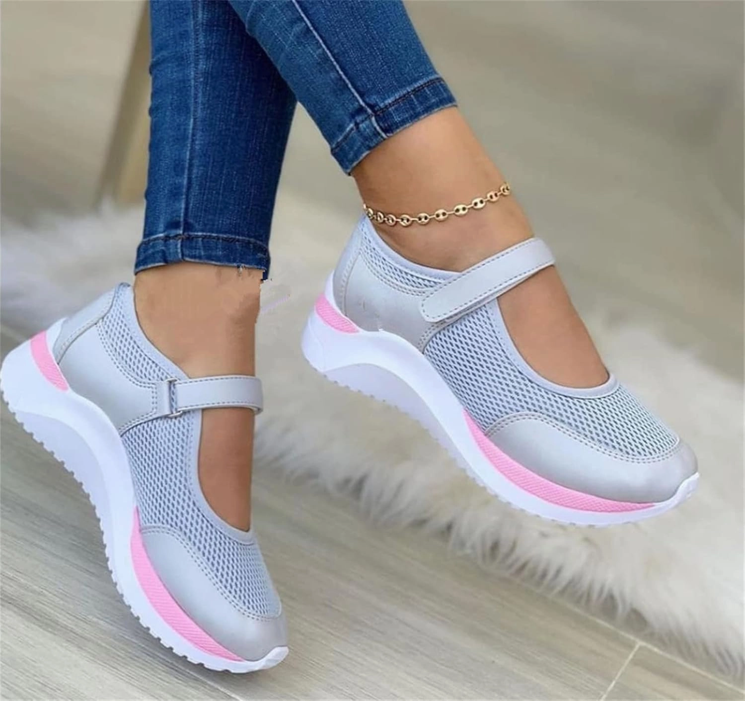 Ladmiple Shoes For Women Sneakers Trendy Casual Lace Up Dressy Summer Fashion Low Top Slip On Platform Walking Shoes Cute Comfortable Sneakers