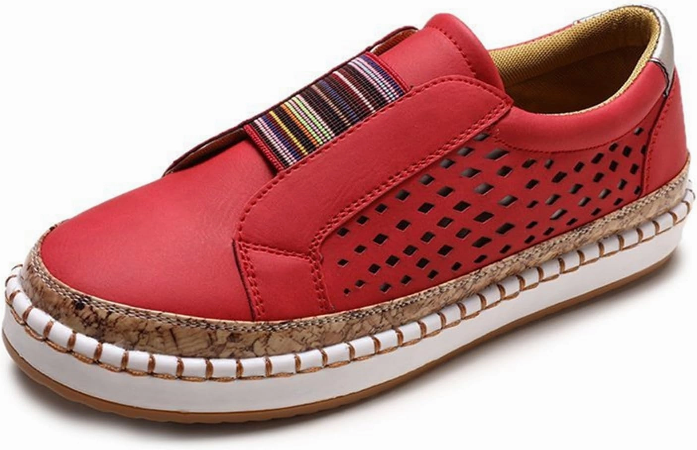 Ladmiple Sneakers For Women Slip On Wide Width Canvas Shoes Fashion Dressy Casual Summer Low Top Walking Flats Loafers Best Shoe Protector Spray For Sneakers