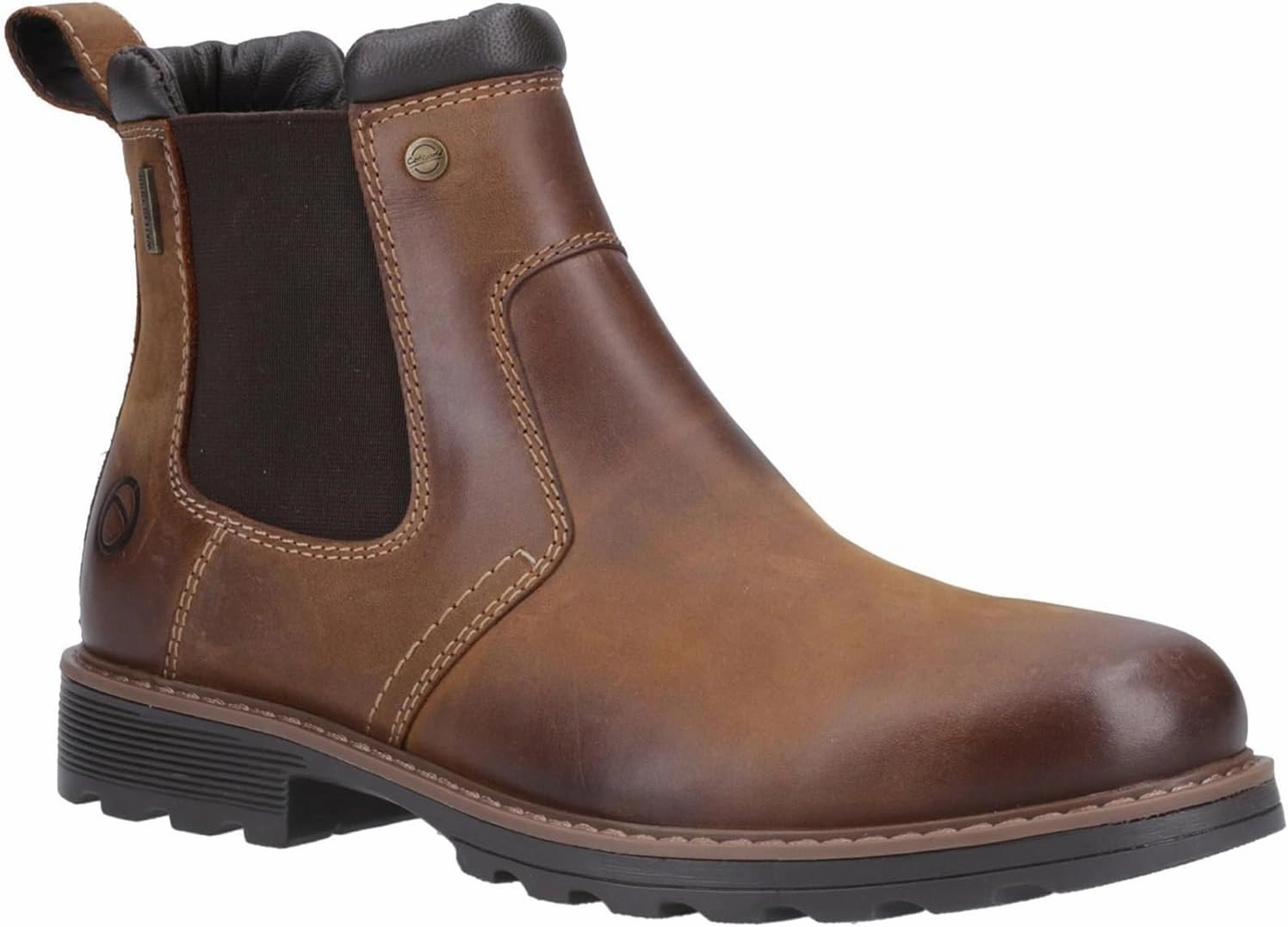 Leafield Mens Smart Boots Brown Doc Marten Boots