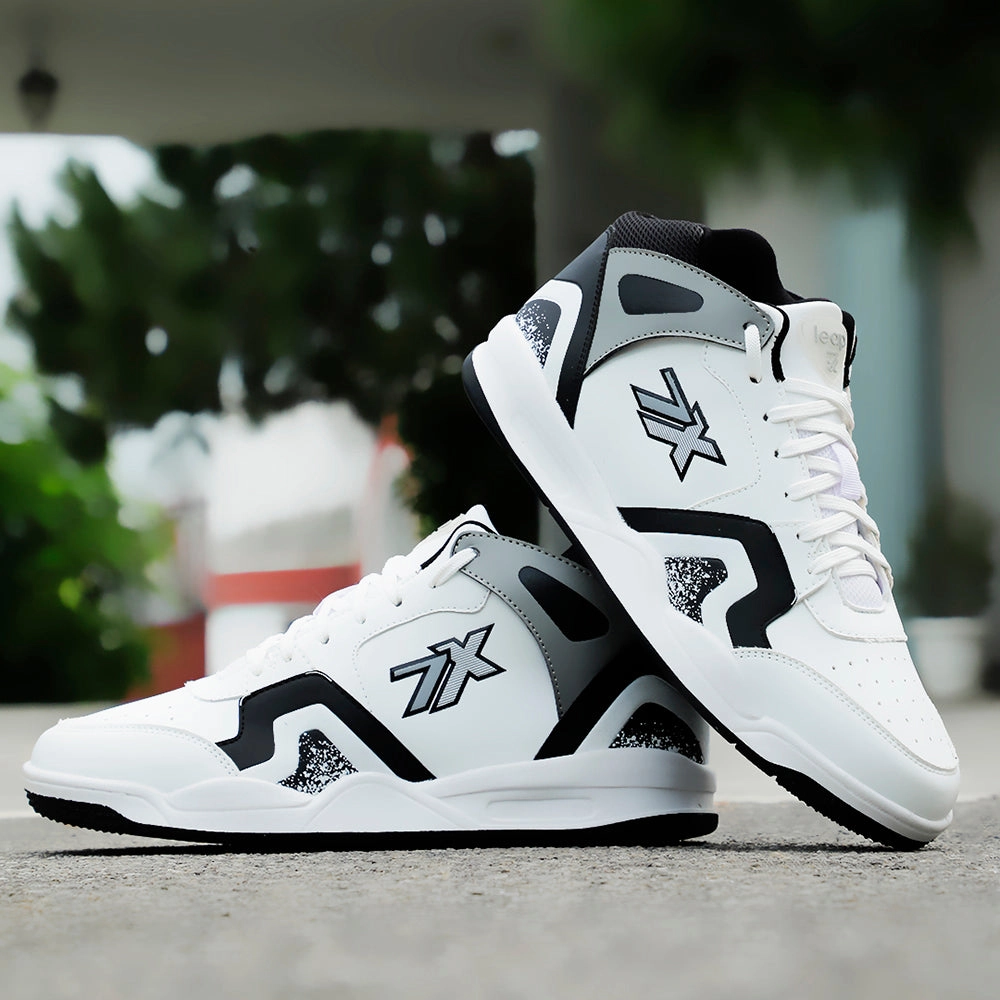 Leap7x Casual White Sneakers For Mens PRESTON By Liberty Booker Sneakers