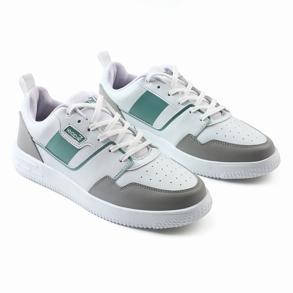 Casual Shoes Sneakers Leap7x Casual White Sneakers For Mens SNOOKIS-2 By Liberty