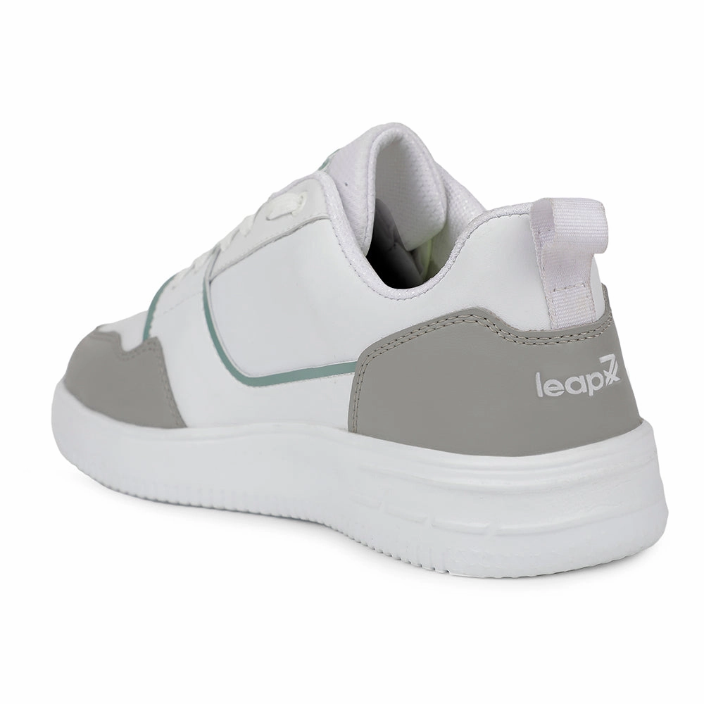 Leap7x Casual White Sneakers For Mens SNOOKIS-2E By Liberty 4. NULL
