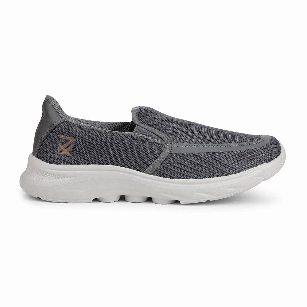 Leap7x Dark Grey Casual Non Lacing Shoes For Men DENIS-1 By Liberty La Sportiva Miura Vs Climbing Shoe