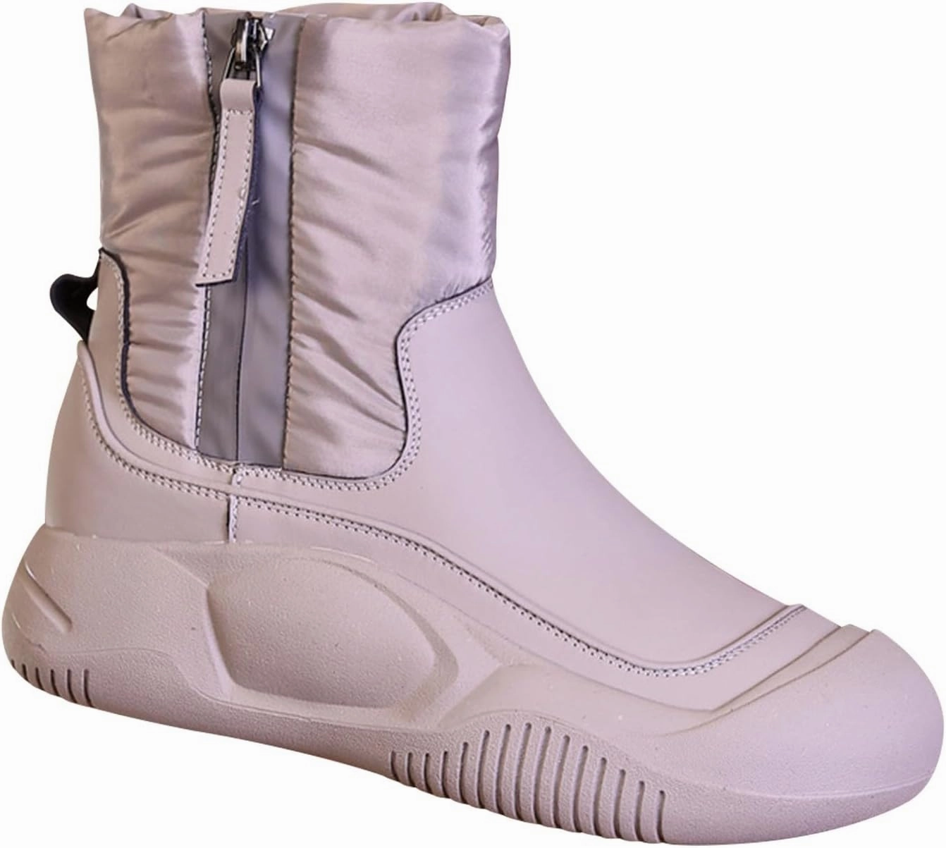 Leather Ankle Boots For Women Low Heel Non Slip Side Zipper Mid Calf Boots Hiking Boots Women Waterproof Leather Fire Boots