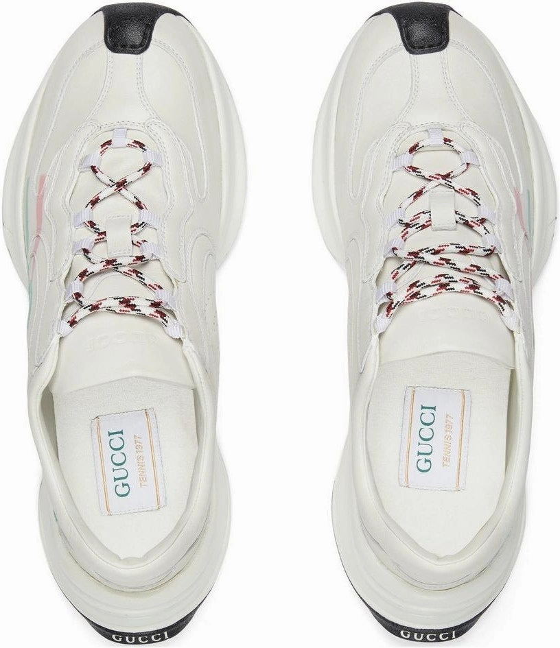 LEATHER GUCCI RUN SNEAKERS Fur Sneakers