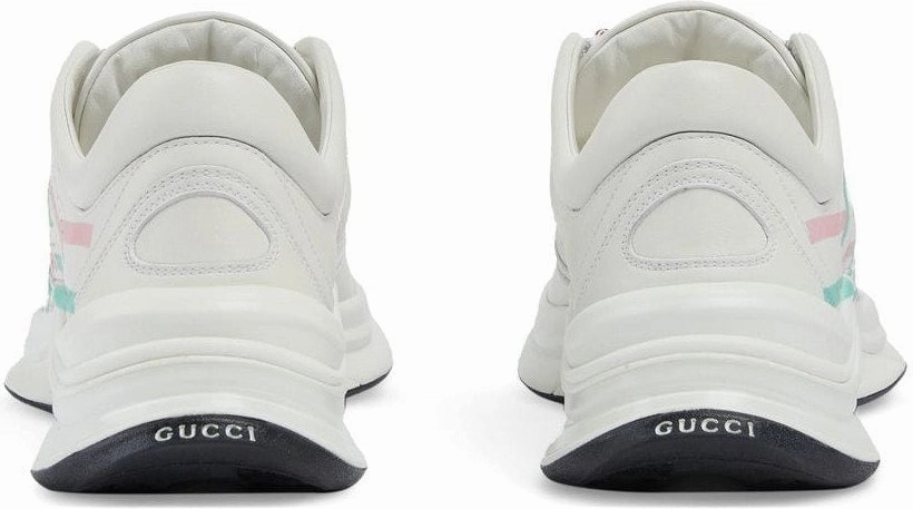 Latest Jordan Sneakers LEATHER GUCCI RUN SNEAKERS