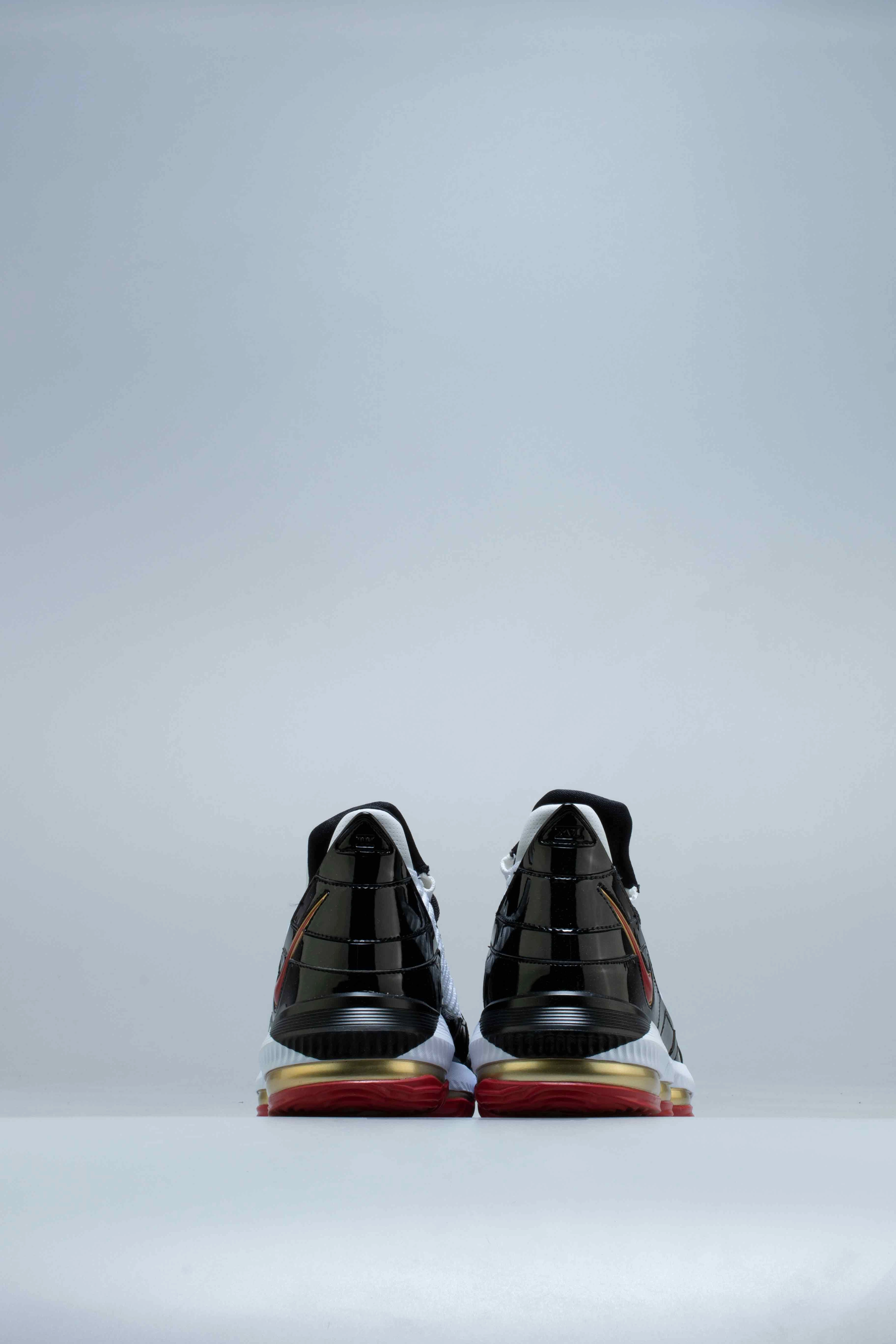 Lebron 16 Remix Mens Shoe - White/Black/Red Elevate 3 Basketball Shoes