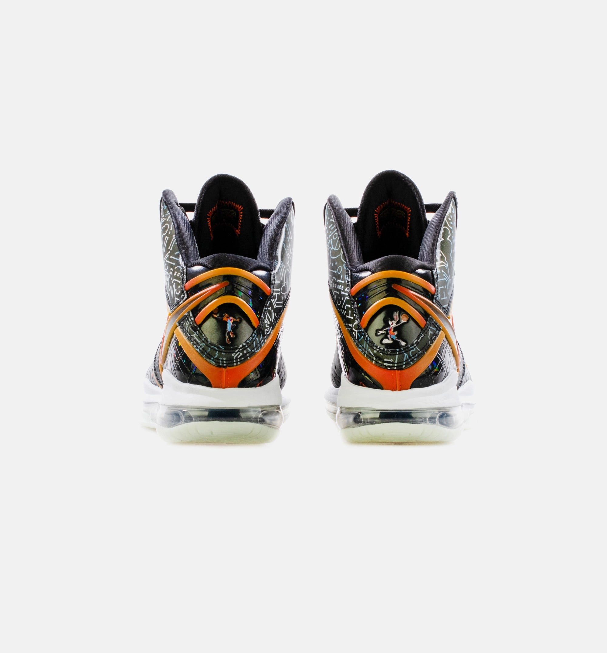 LeBron 8 Space Jam Mens Lifestyle Shoe - Black/Multi Basketball Shoes With Zoom Air