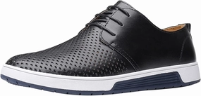 Brown Boots Dr Martens Comfortable Black Business Casual Shoes for Men Style Men's Summer Leather Solid Summer Shoes Breathable Business Leisure Hollow Men's leather shoes Black Dress Shoes Slip Ons for Men