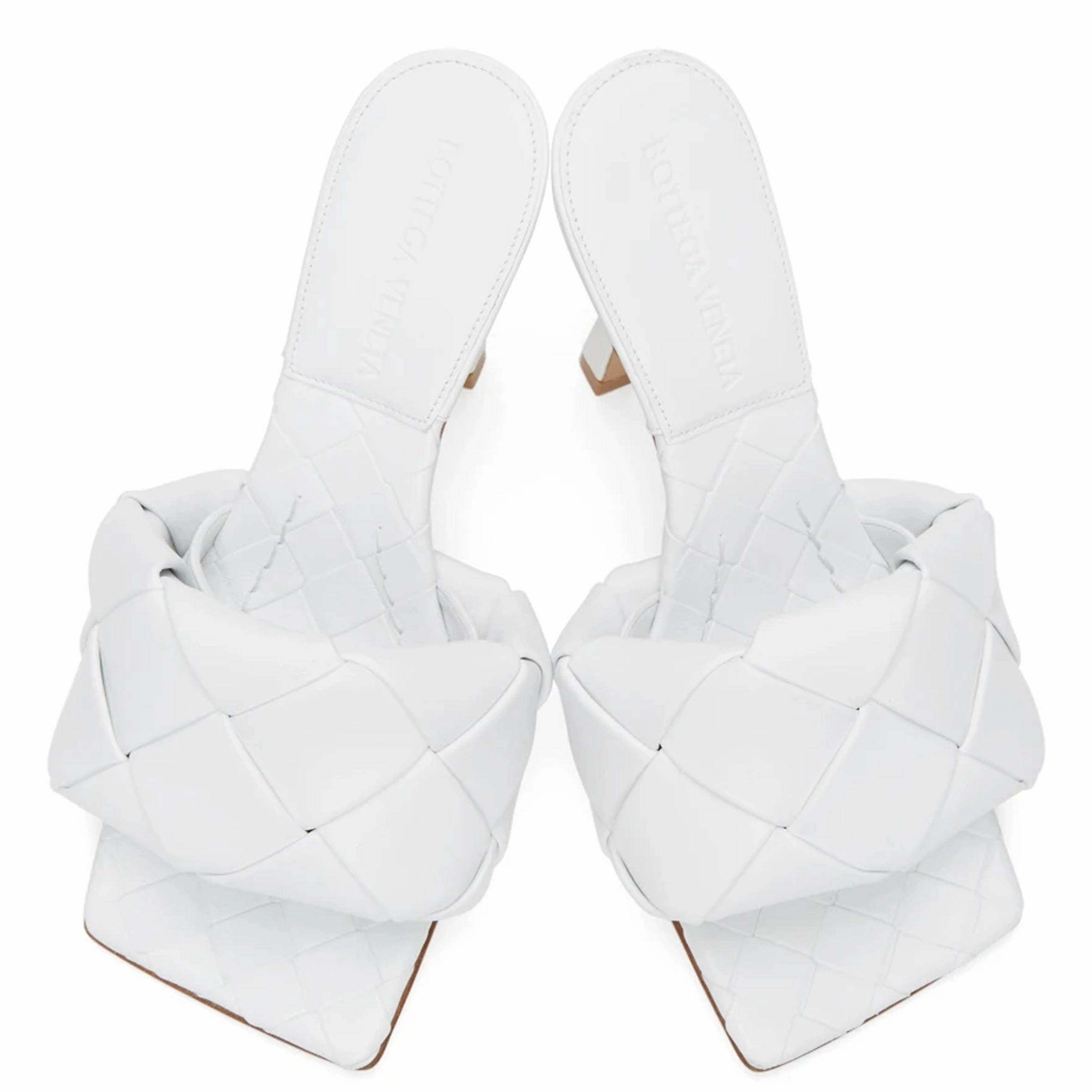 Lido Maxi Mule 90, Optic White High Heel Feet Surgery