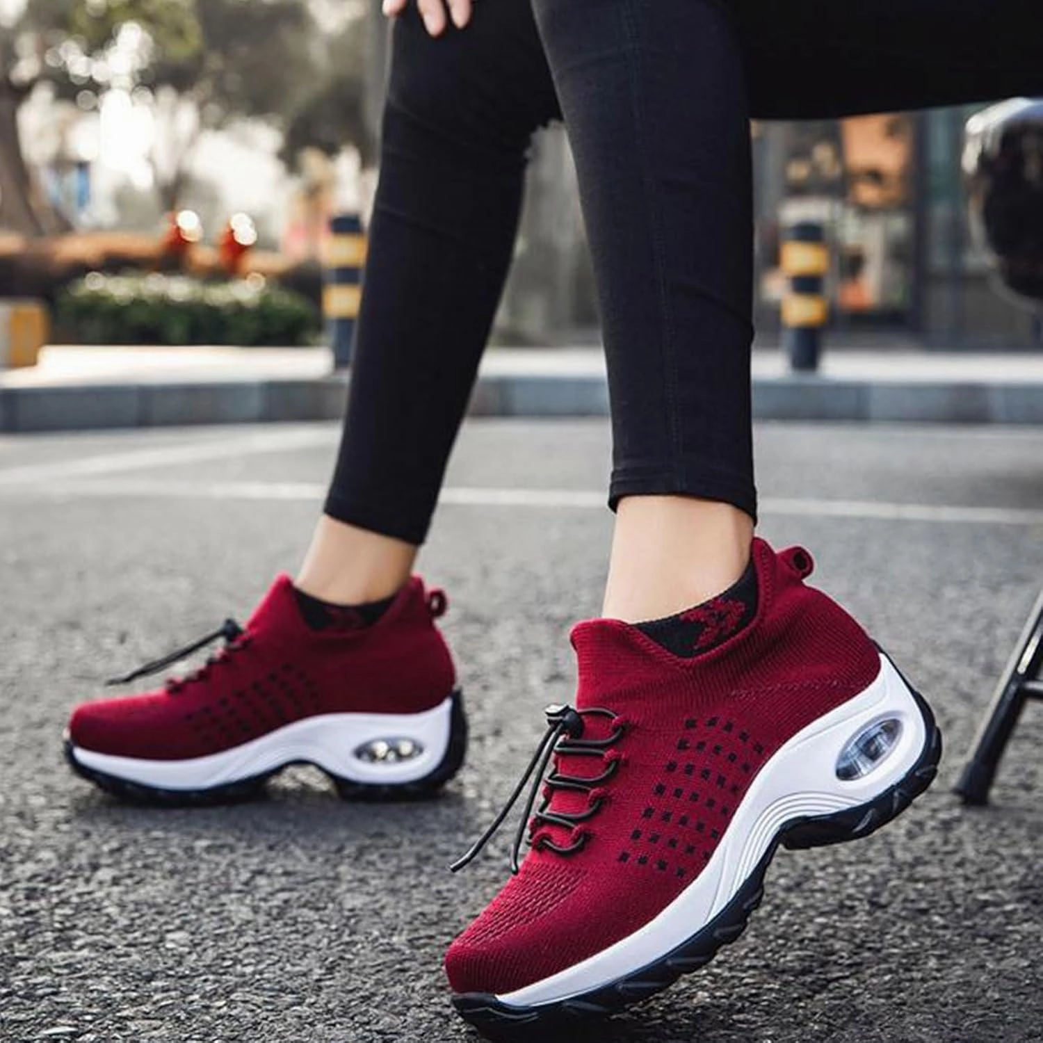 Comfort Wear Orthowear Shoes for Women, Fashion Comfortwear Ortho Shoes for Women Plantar Fasciitis Comfortable Air Cushion Ortho Breathable Stretch Cushion Saucony Trail Sneakers