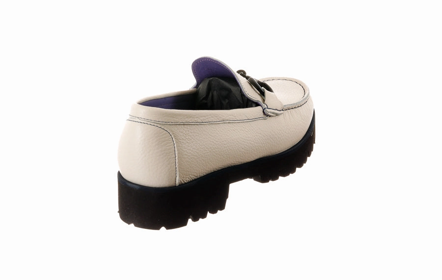 Vm Kassie Snaffle Pebble Grain Leather Kiltie Loafers