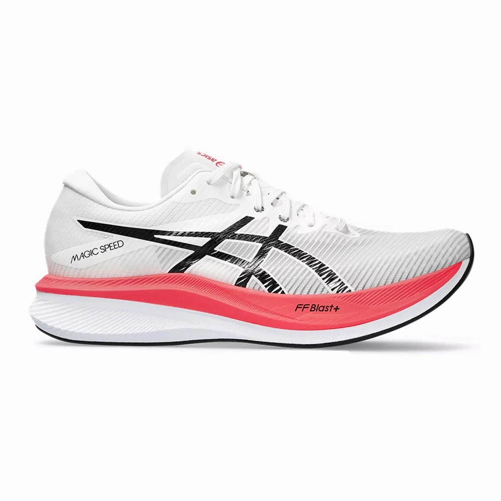 Asics Gel-nimbus 26 Running Shoes Review Men's Asics Magic Speed 3, White/Black, 8 D Medium