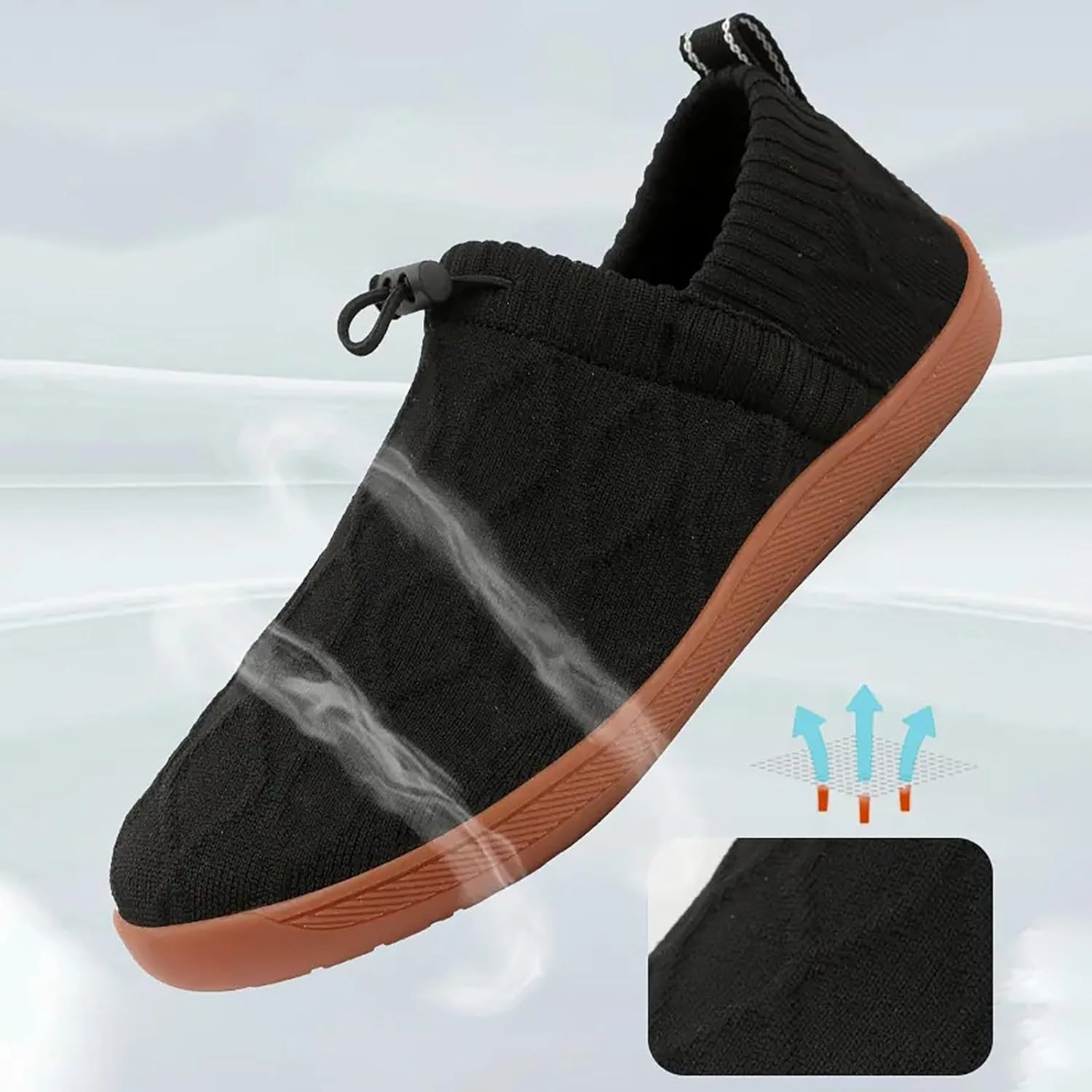 Comfortable Sneakers IWIHMIV Men's Sneakers Mens Slip On Shoes Tennis Shoes Men Mens Fashion Sneakers Casual Shoe Breathable Walking Shoes