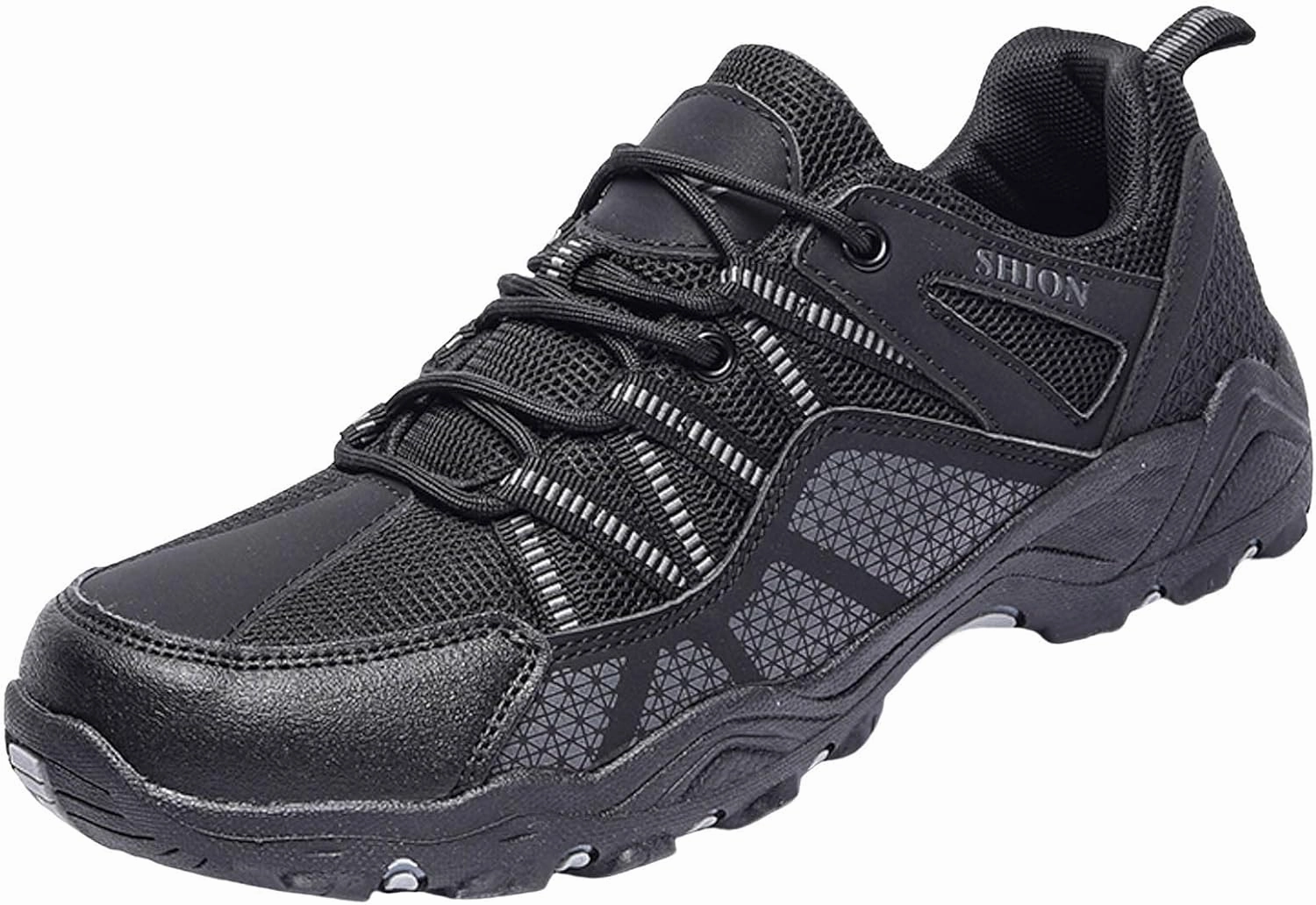 Men Sports Shoes Fashionable New Pattern Simple Solid Outdoor Mountaineering Shoes Sneaker Slippers for Men Size 13 Men's SPO Boots Student Discount