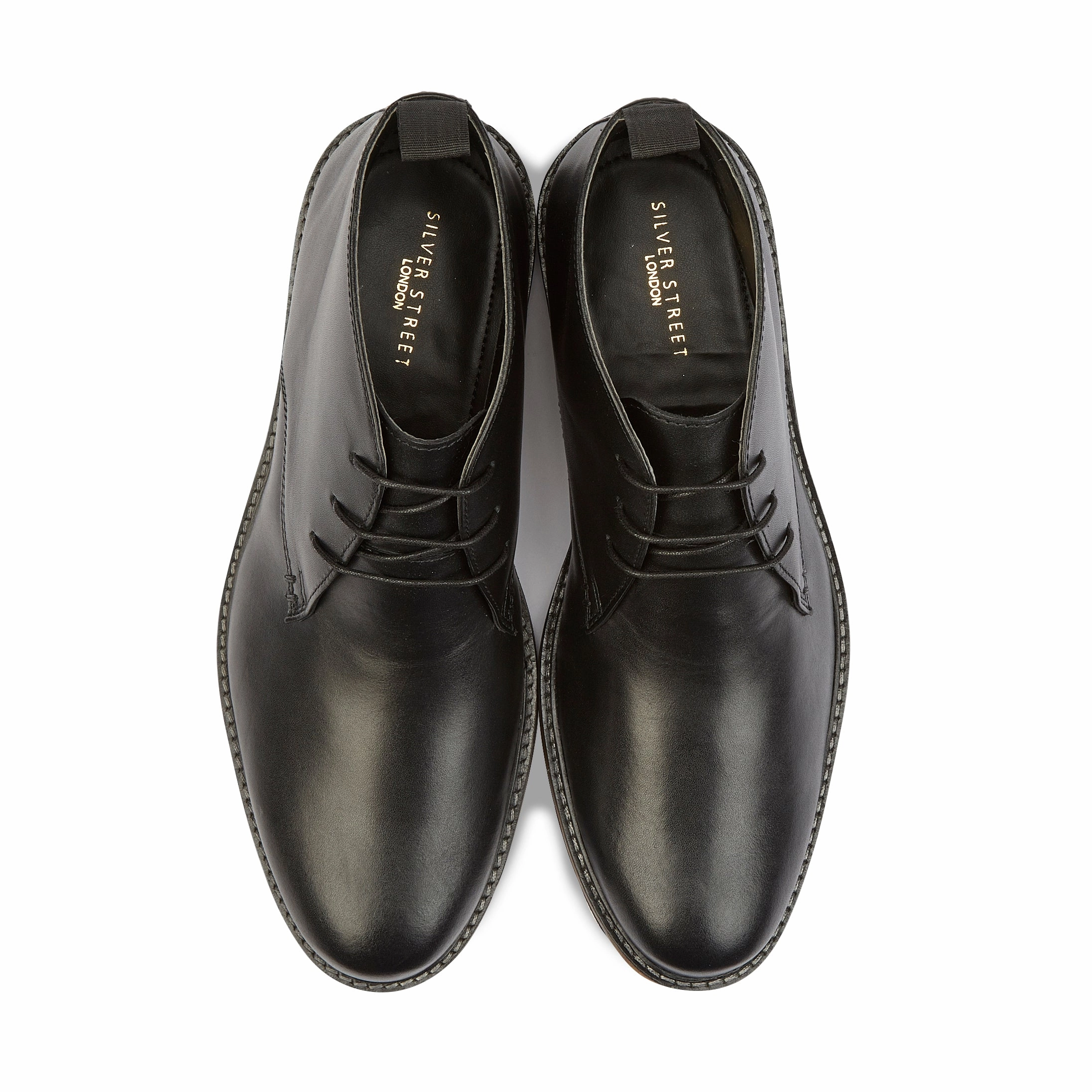 Martens Dress Boots Ludgate Leather Chukka Boots - Black