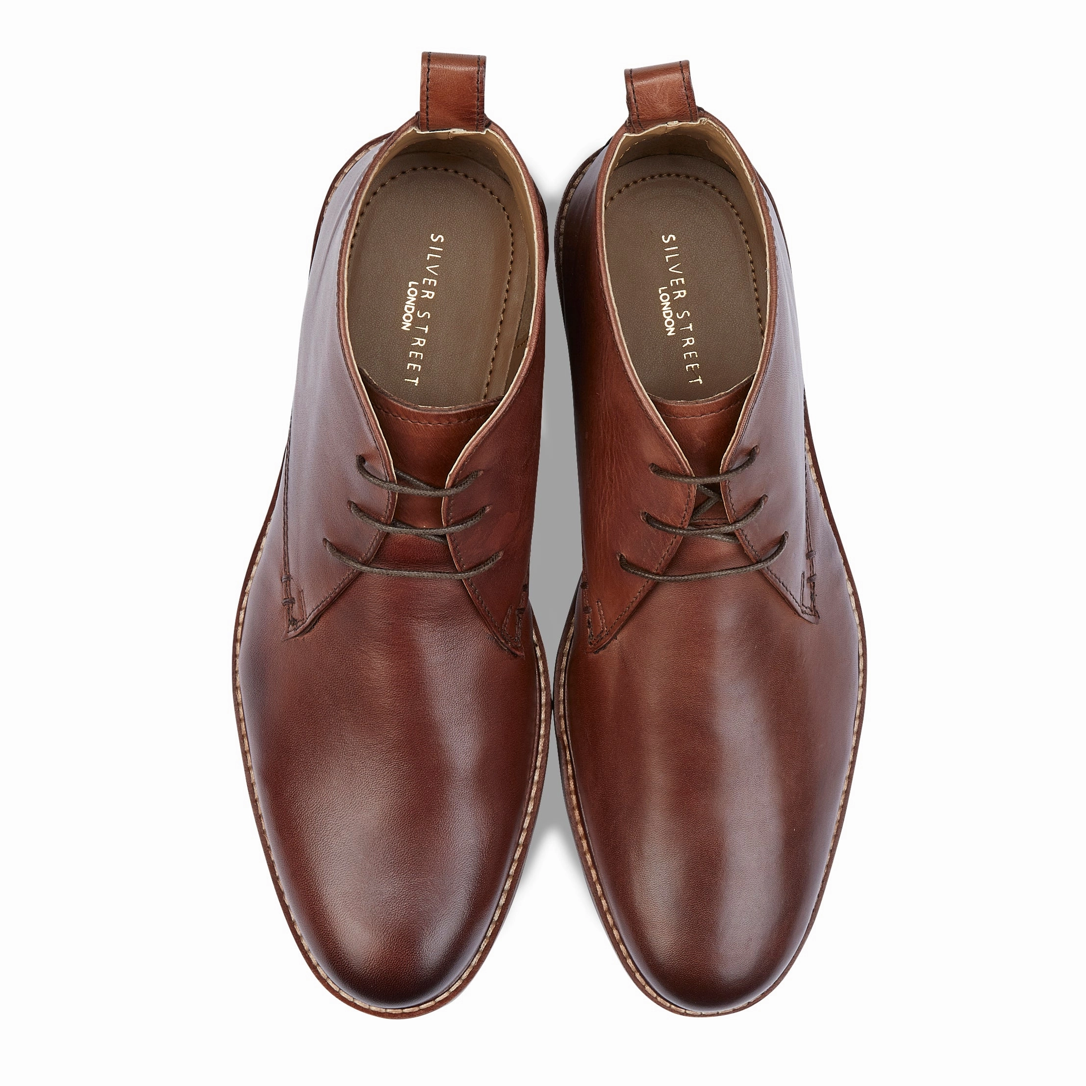 Kal Kal Boots Ludgate Leather Chukka Boots - Brown