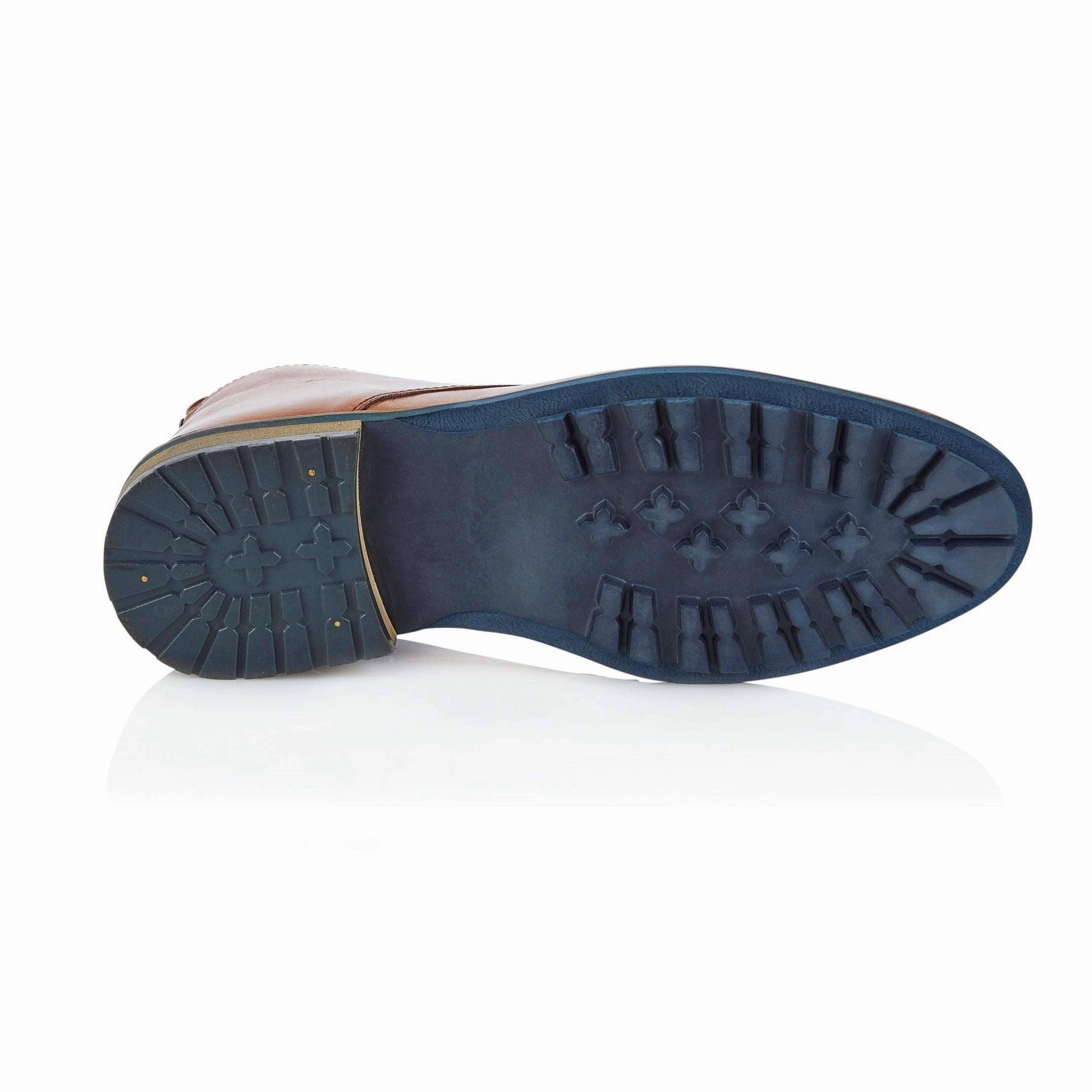 Steve Madden Black Knee High Boots Ludgate Leather Chukka Boots - Tan