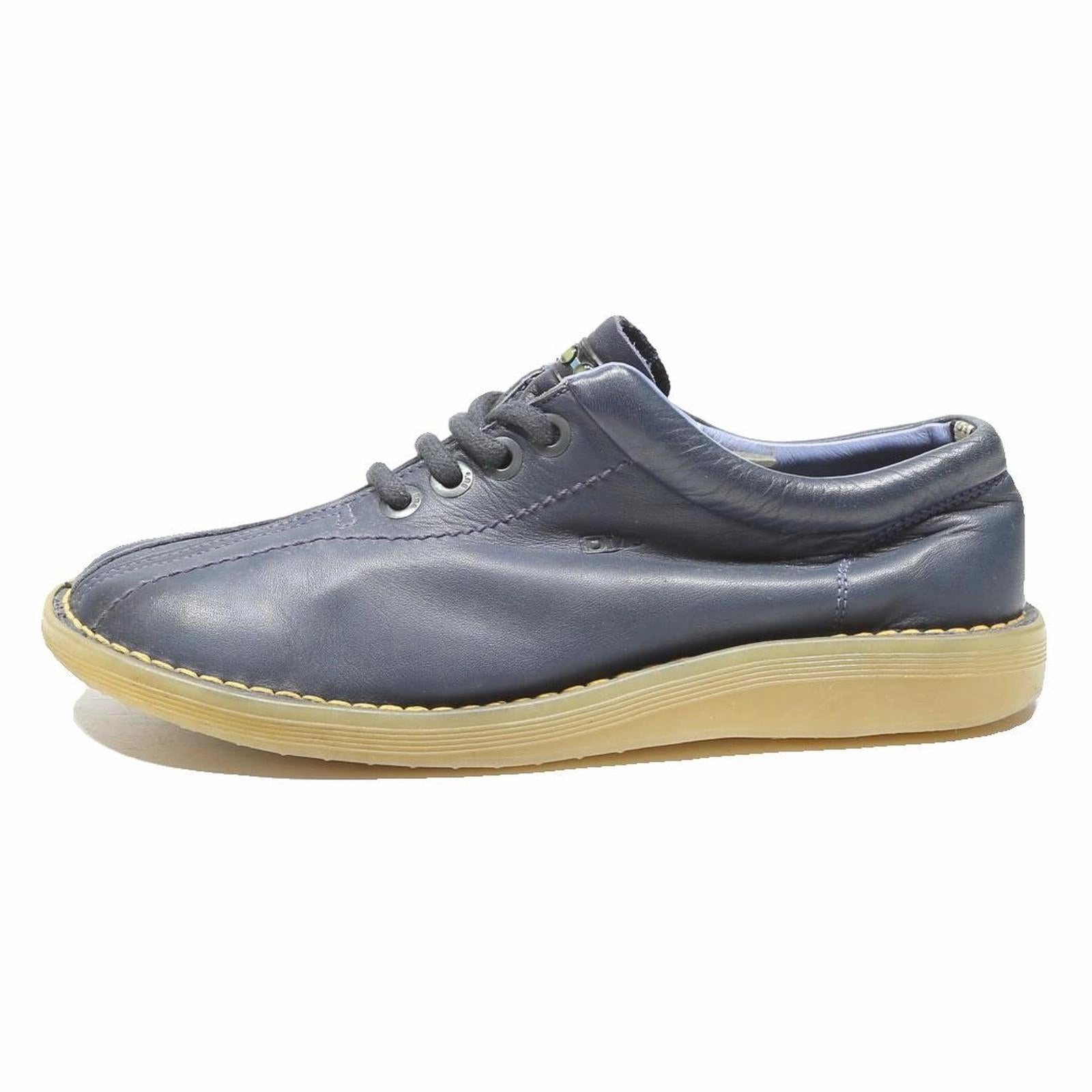 Oxford Derby Shoes DR MARTENS Casual Mens Leather Lace-Up Shoes Blue UK 6.5 Comfortable Style