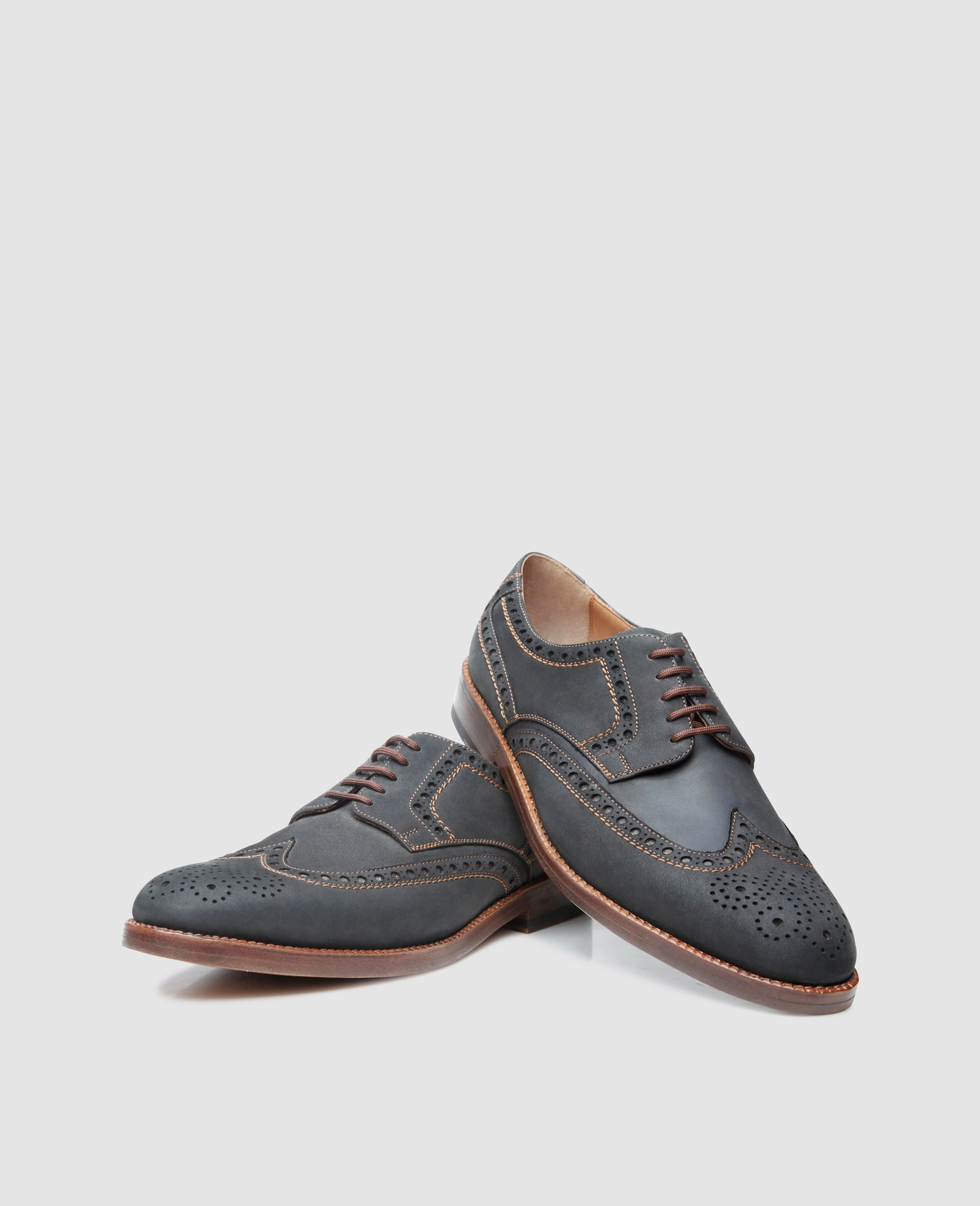 Mr Derby Shoes Luzern Full-Brogue J - Black