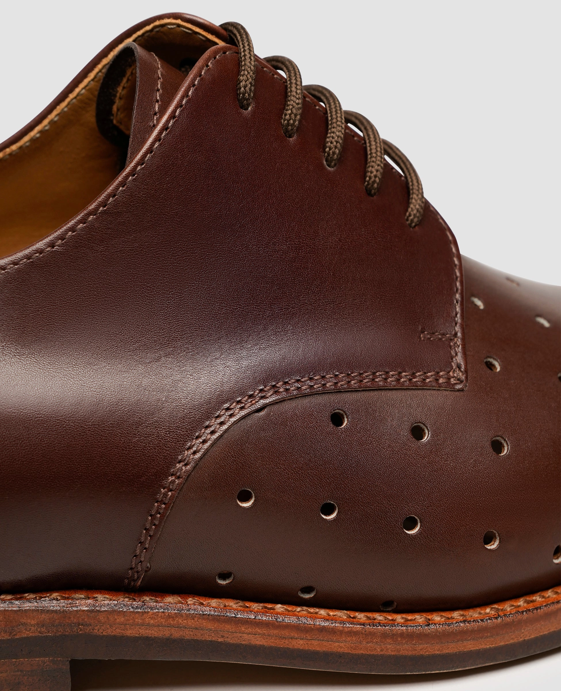 Luzern Plain TC - Whiskey Lace-up Dress Shoes