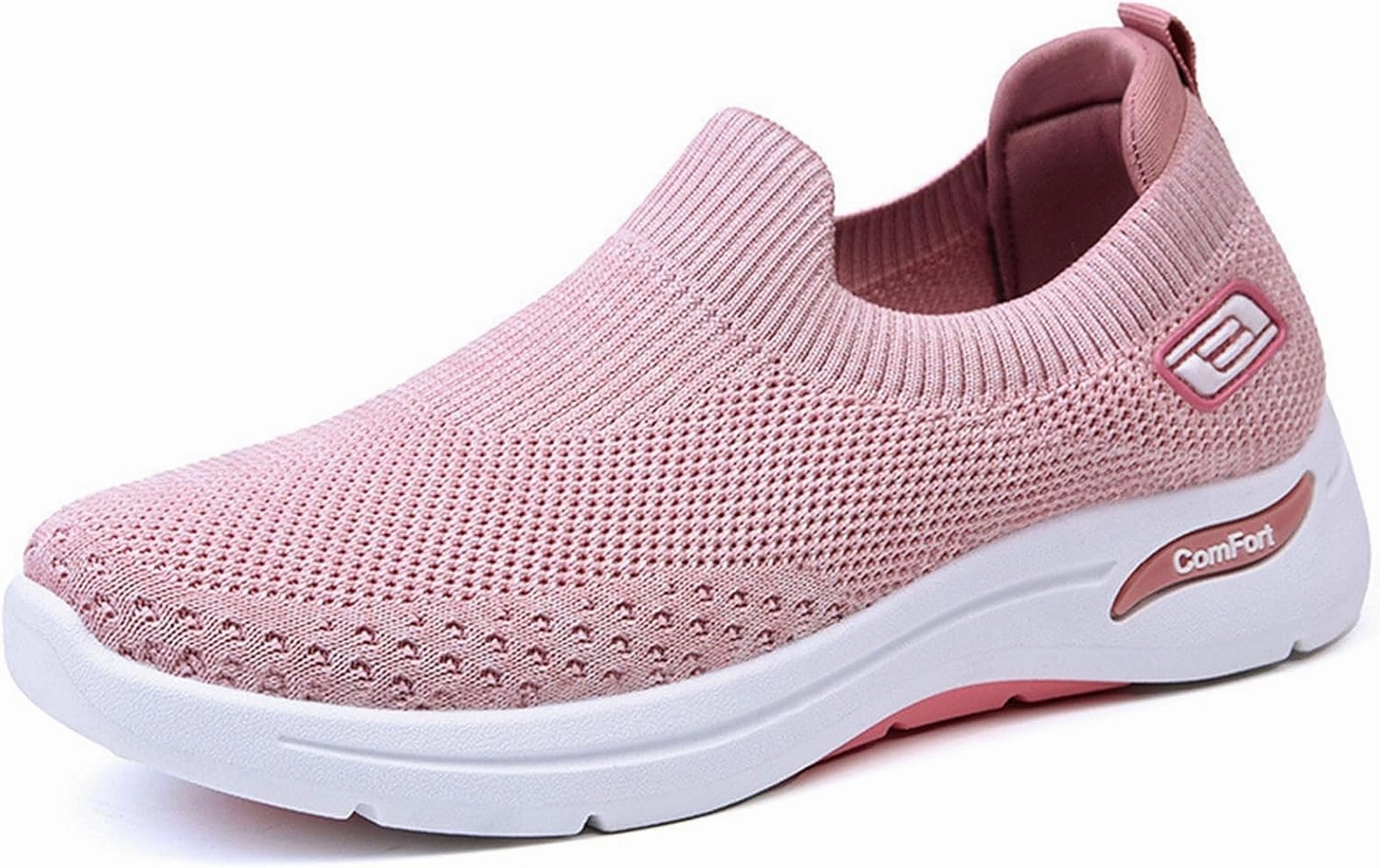 Best Sneakers For Treadmill Walking Orthopedic Arch Fit Sneakers for Women Slip-Ins Comfortable Slip On Walking Shoes for Women Mesh Casual Max Cushioning Sneakers Comfort Wear Orthowear Shoes