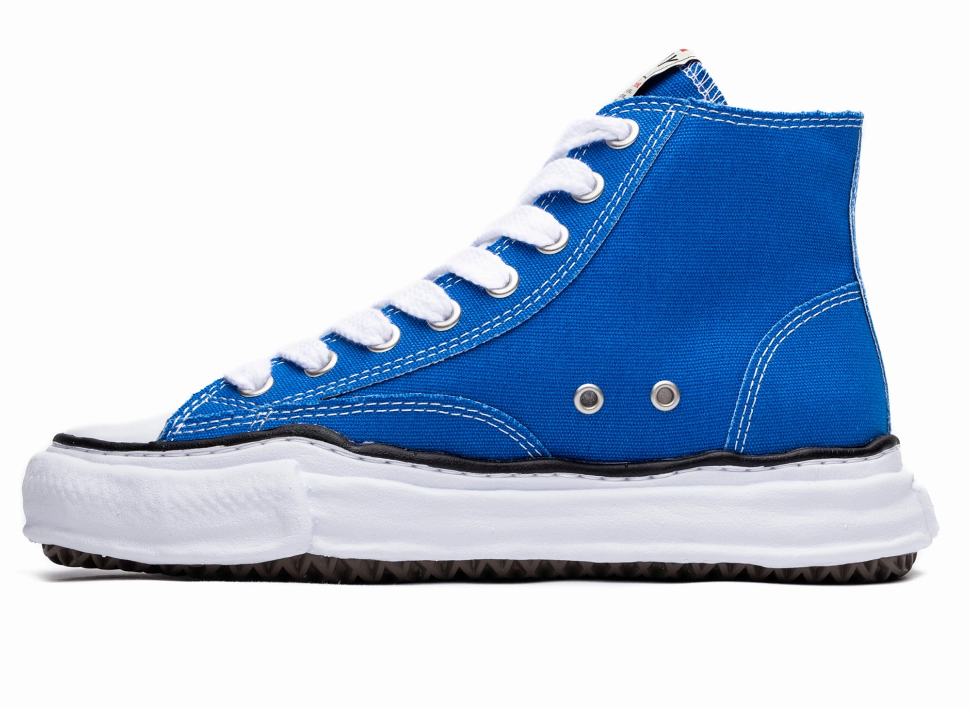 Maison Mihara Yasuhiro Peterson High in Blue Shoe Pictures High Heels