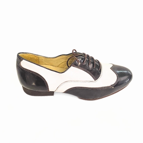 Mambo Tango Wingtip Leather Mens Dance Shoes Hubbard's Off Main Oxford Al