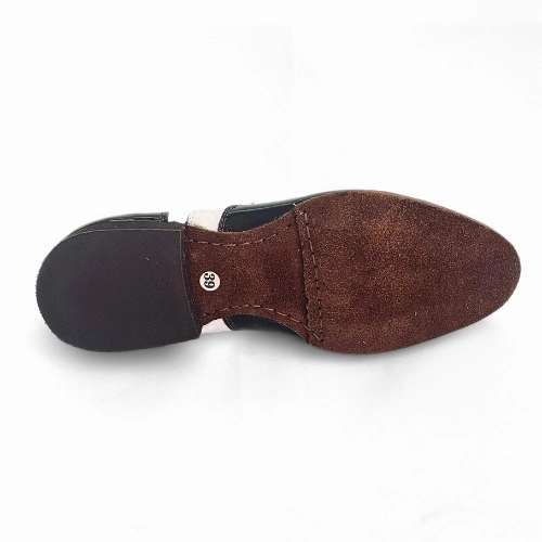 Mambo Tango Wingtip Leather Mens Dance Shoes Plain Toe Oxfords