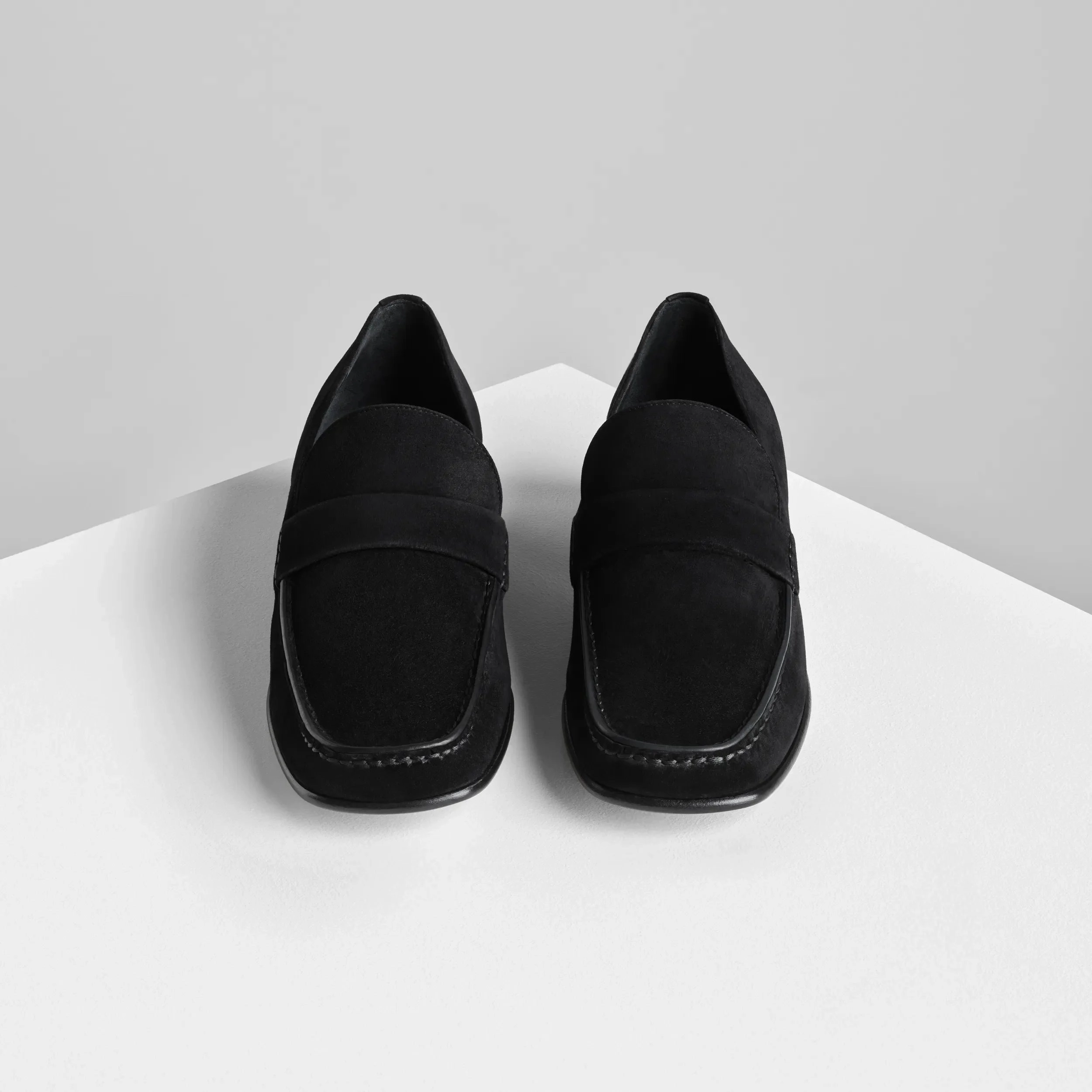 MAN'S LOAFER | black suede leather Loafers Marshalls