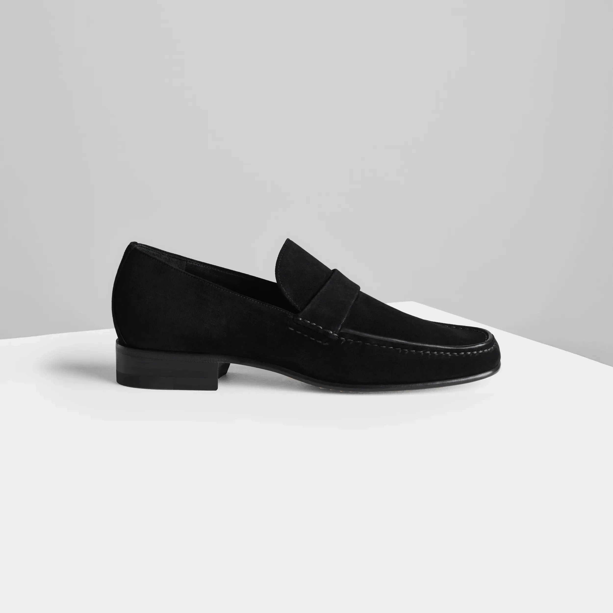 MAN'S LOAFER | black suede leather Dsw Loafers