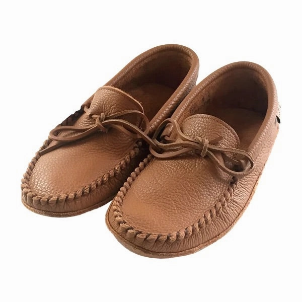 Maple Moosehide Moccasin Custom House Slippers