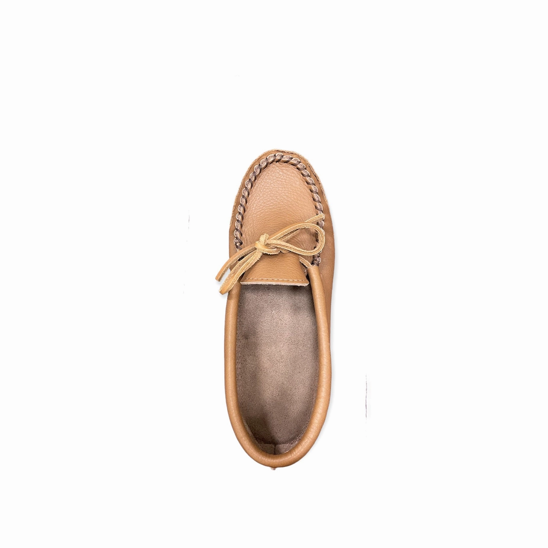 Maple Moosehide Moccasin Foam Slides