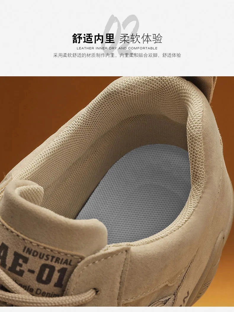 Marshalls Hiking Shoes Men's outdoor sports hiking shoes four season new anti slip comfort work shoes fashion youth casual trendy shoes male's sneakers