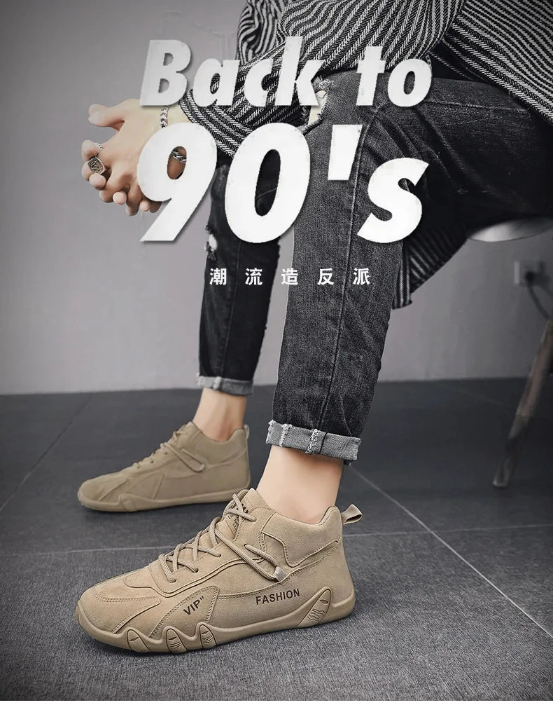 New Hiking Shoes Men's outdoor sports hiking shoes four season new anti slip comfort work shoes fashion youth casual trendy shoes male's sneakers